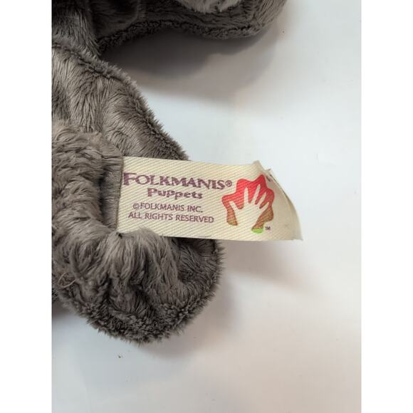 Folkmanis Elephant Stage Puppet, Golf Club Cover Gray - Picture 3 of 7